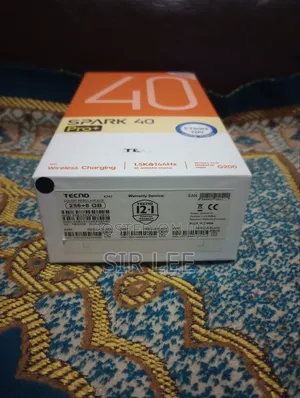 New Tecno Spark 40 Pro+ 256 GB Black