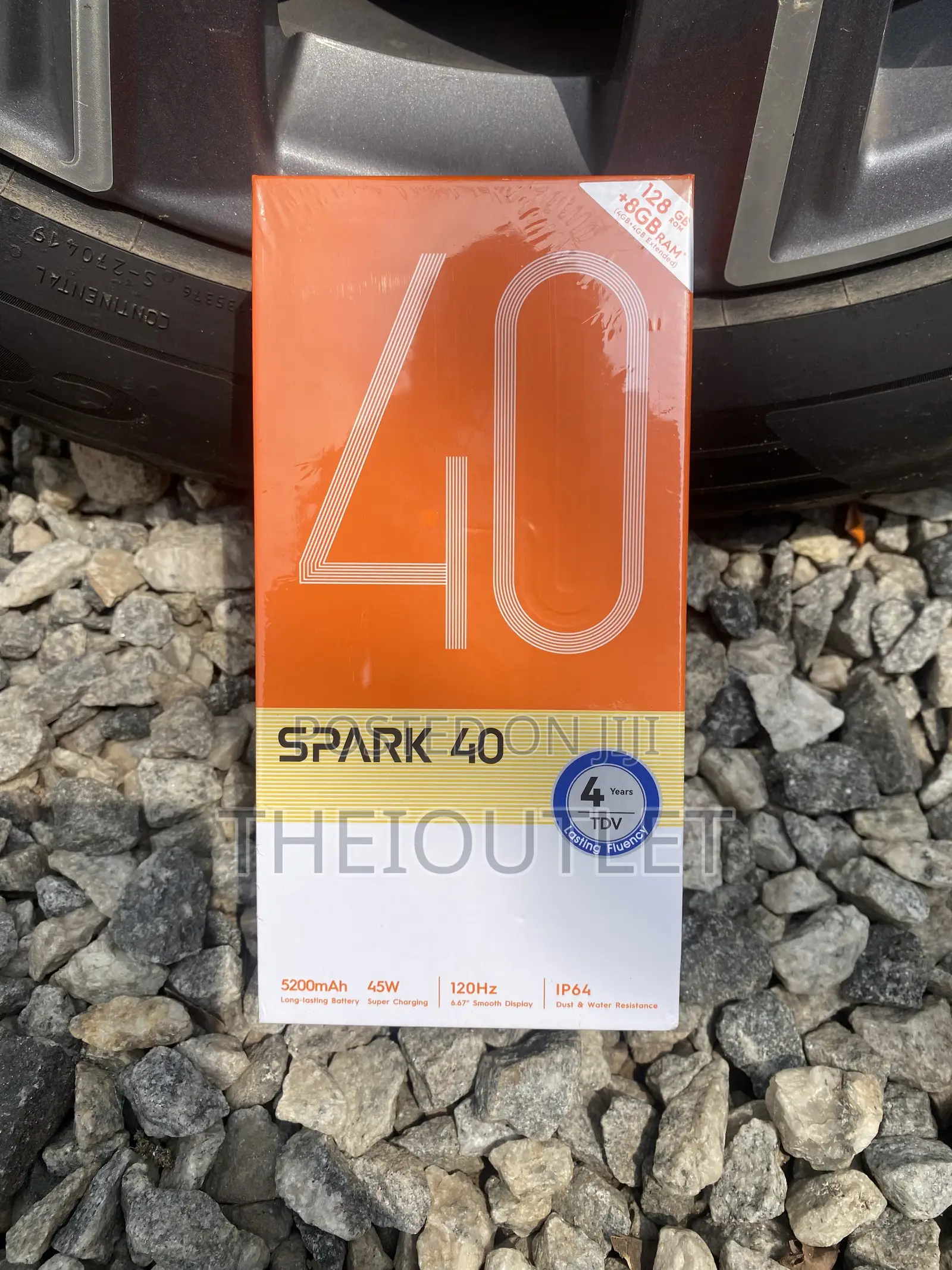 New Tecno Spark 40 256 GB Gray