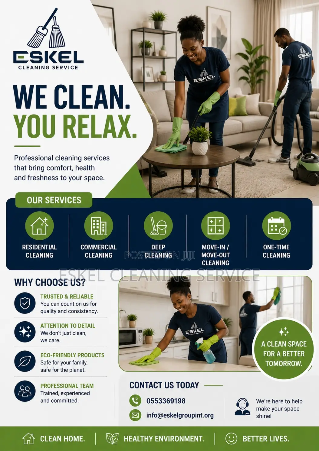 Cleaning of Apartment