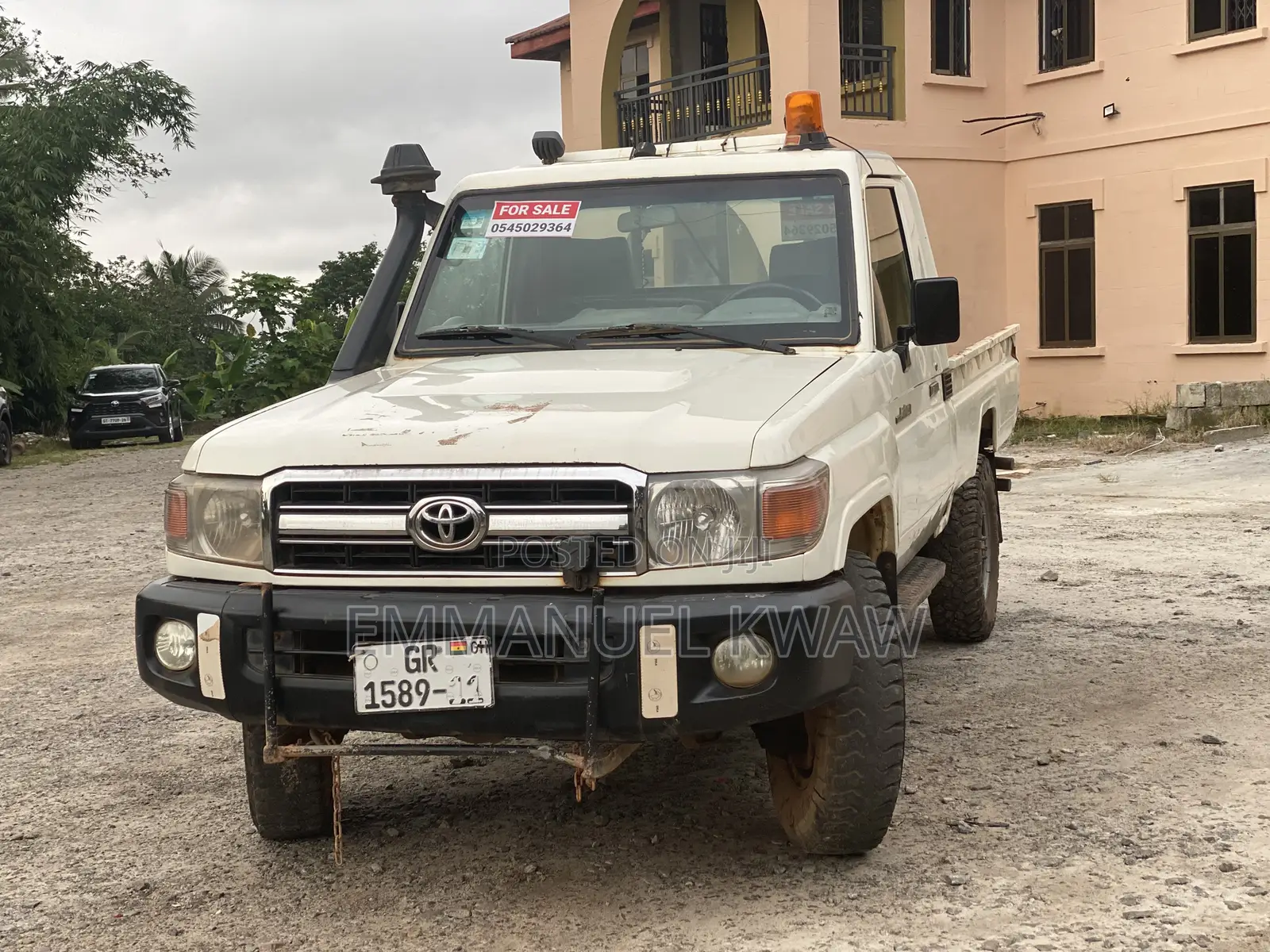 Toyota Land Cruiser 4.5 V8 TD GX-R 2010 White