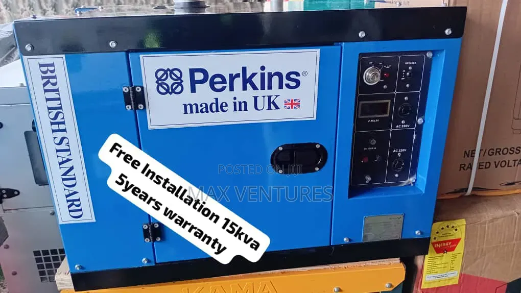 Heavy-Duty Perkins 15kva Generator With Reliable Diesel Engine 15kva