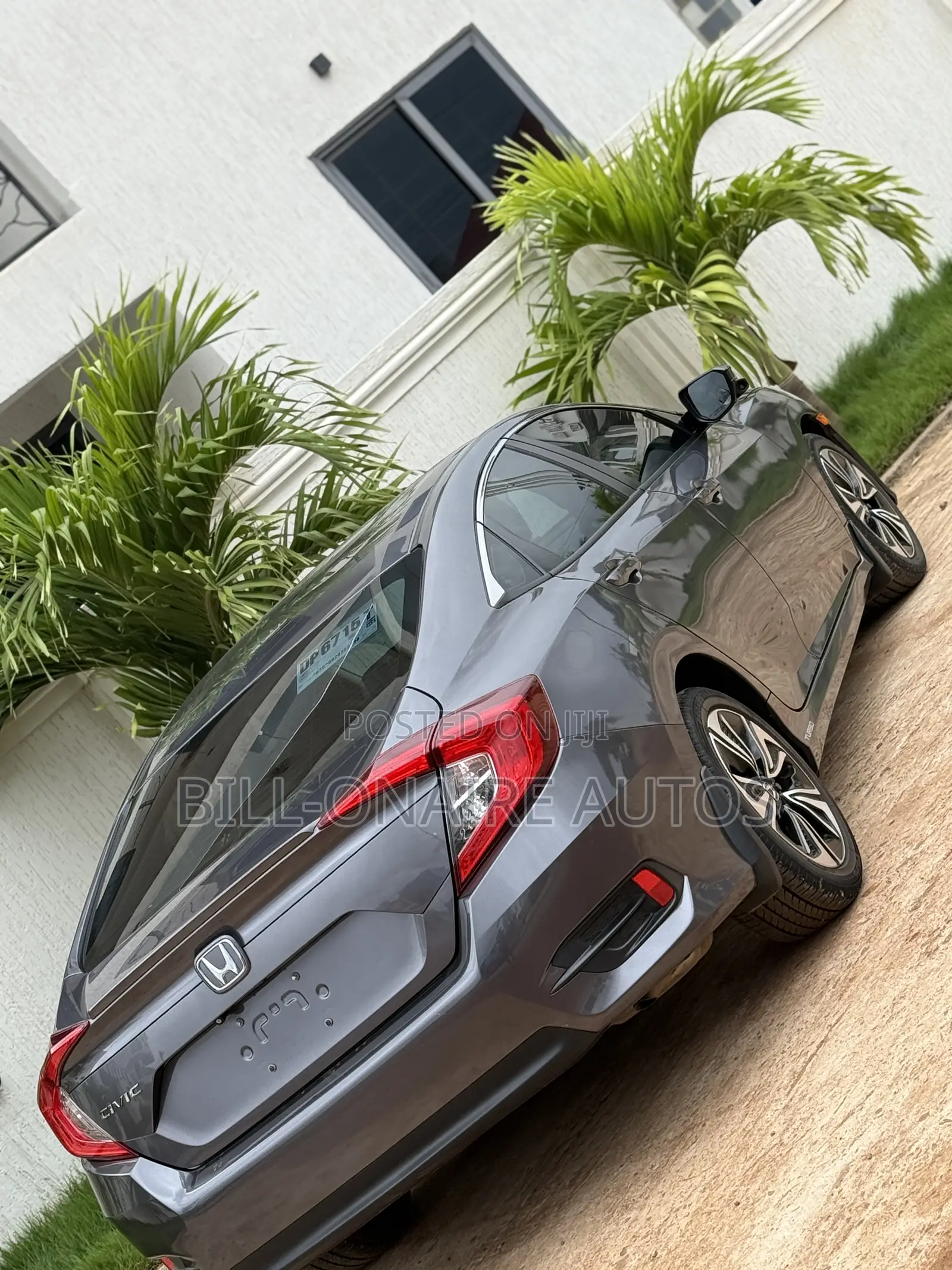 Honda Civic EX-T Sedan 2018 Gray