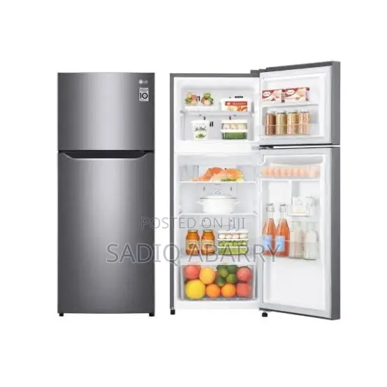 The Lg Gn-B202sqbb Is a 187l Double-Door Top-Freezer Refrigerator.