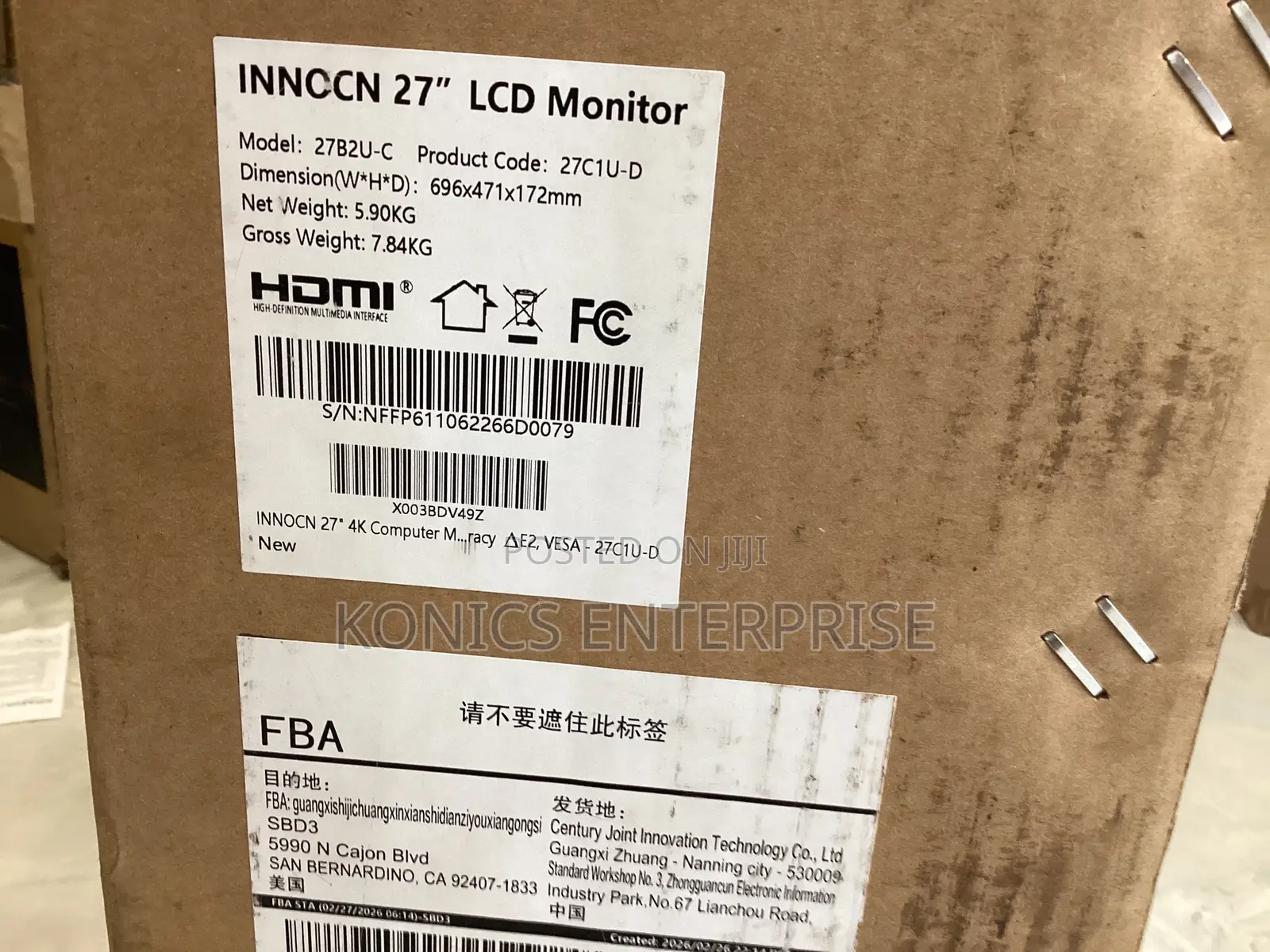 Innocn 27′′ Computer Monitor – 27c1u-D