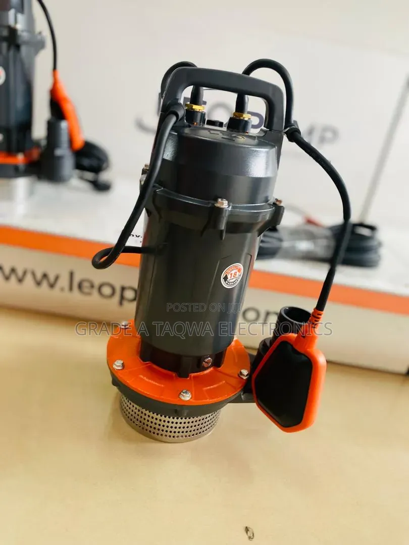 Portable Cast Sewage Leo 2hp Water Pump