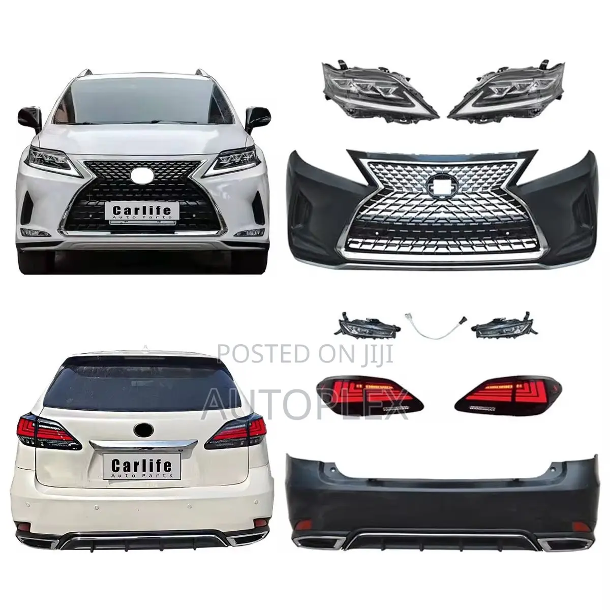 Old to New Facelift Body Kit for Lexus Rx300 Rx350 Rx400h 2009-2015