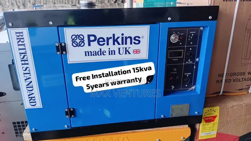 Genuine Perkins 15kva Diesel Genset With Stable Output 15kva
