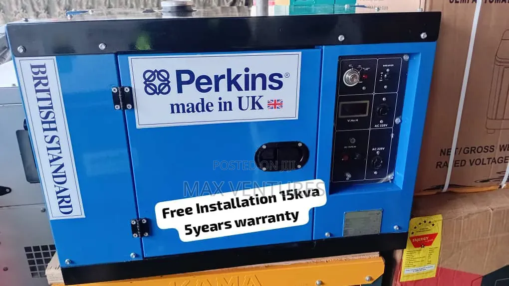 Genuine Perkins 15kva Diesel Genset With Stable Output 15kva