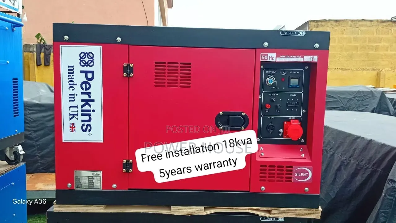 Industrial Perkins 18kva Diesel Generator for Homes Business 18kva