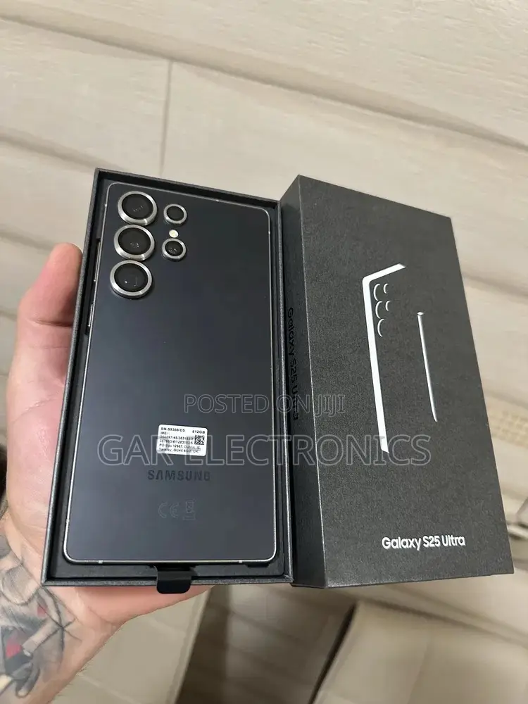 New Samsung Galaxy S25 Ultra 1 TB Black