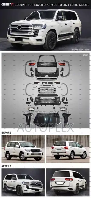 New Design Facelift Bodykit for Toyota Land Cruiser 2008-2015