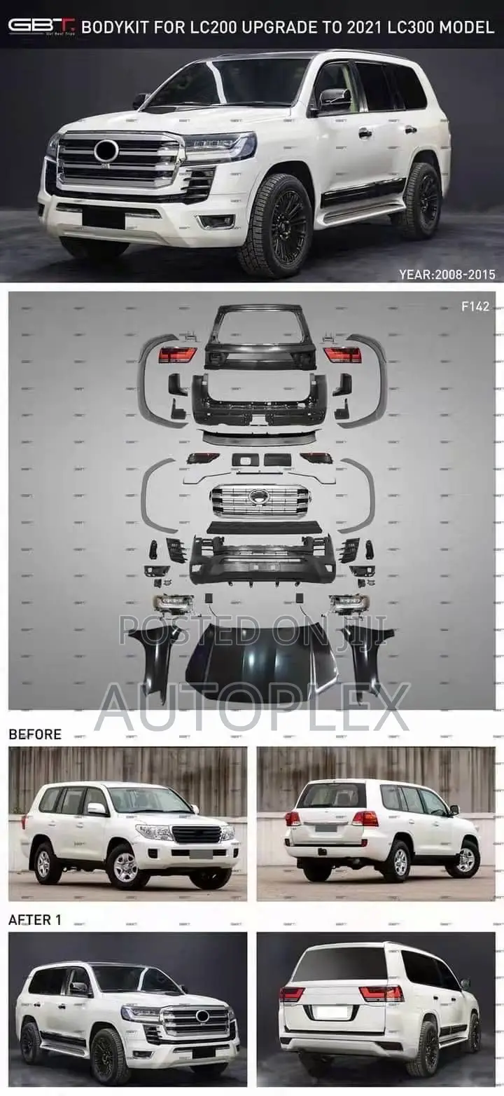 New Design Facelift Bodykit for Toyota Land Cruiser 2008-2015
