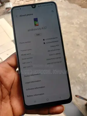 Samsung Galaxy A22 64 GB Blue
