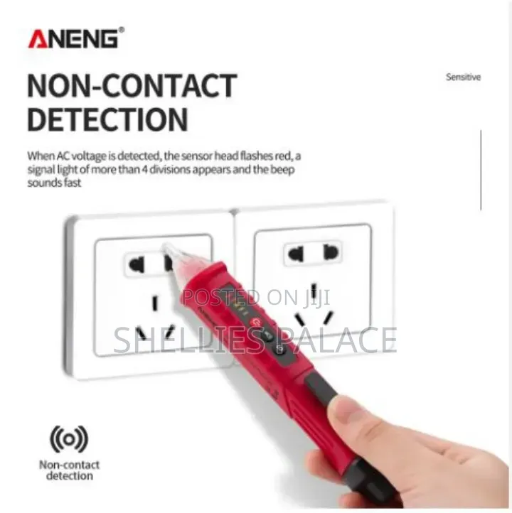 Non Contact AC Voltage Detector Tester Meter 12v - 1000v Pen