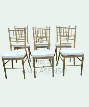 Gold Metal Chiavari Chair For Banquet And Party