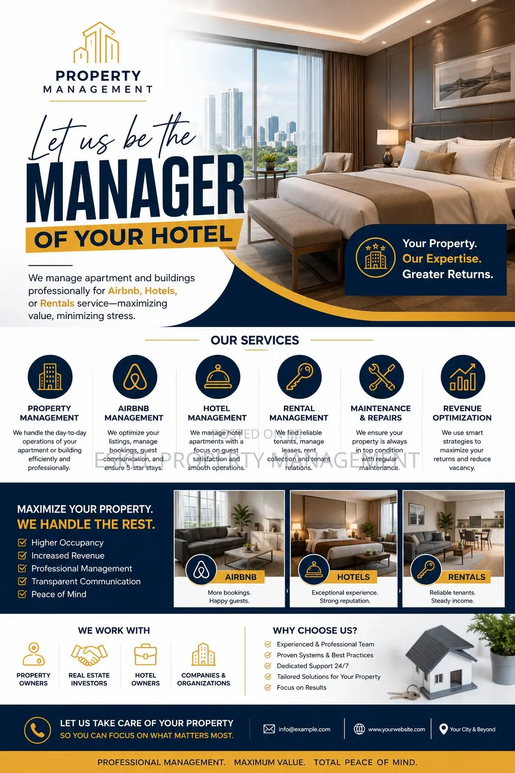 Let Us Manage Your Apartment