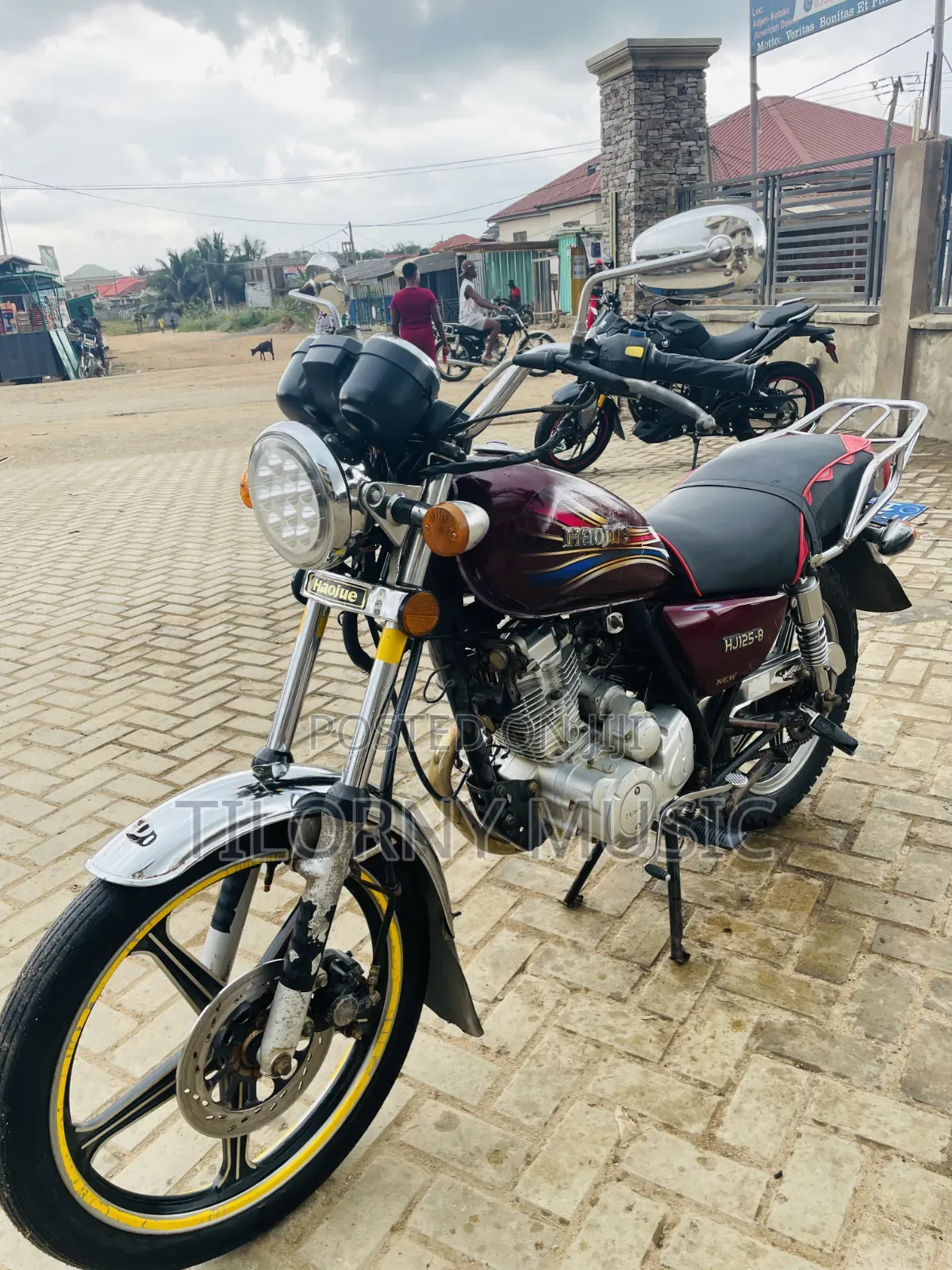 Haojue HJ125-8K 2021 Red