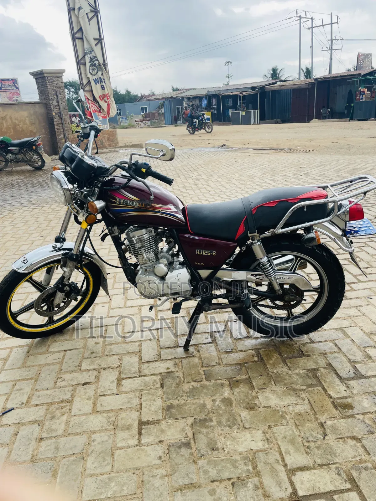 Haojue HJ125-8K 2021 Red