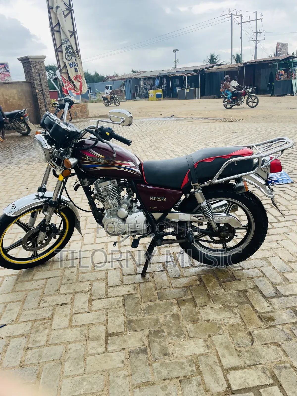 Haojue HJ125-8K 2021 Red