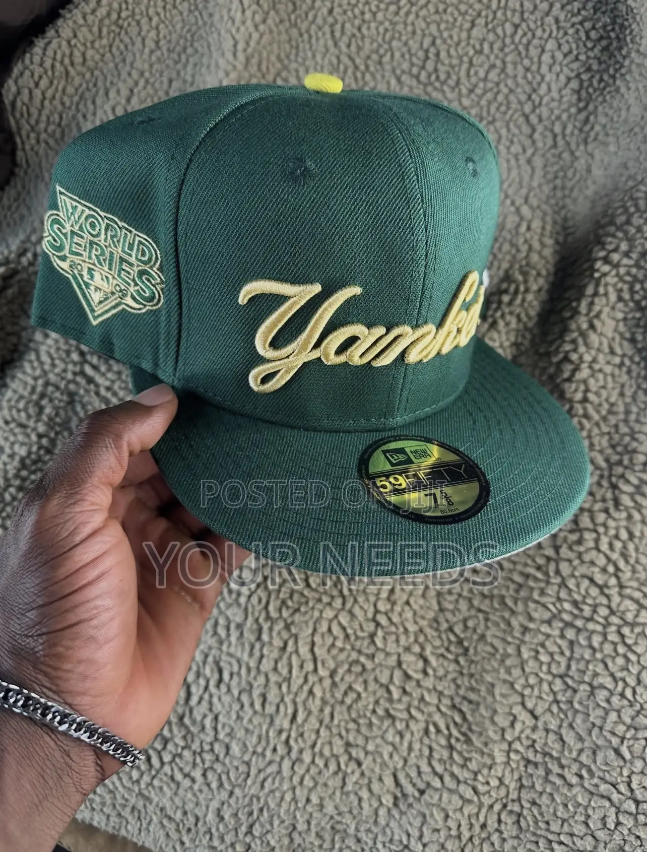 The Green New Era 59fifty New York Yankees Fitted Cap