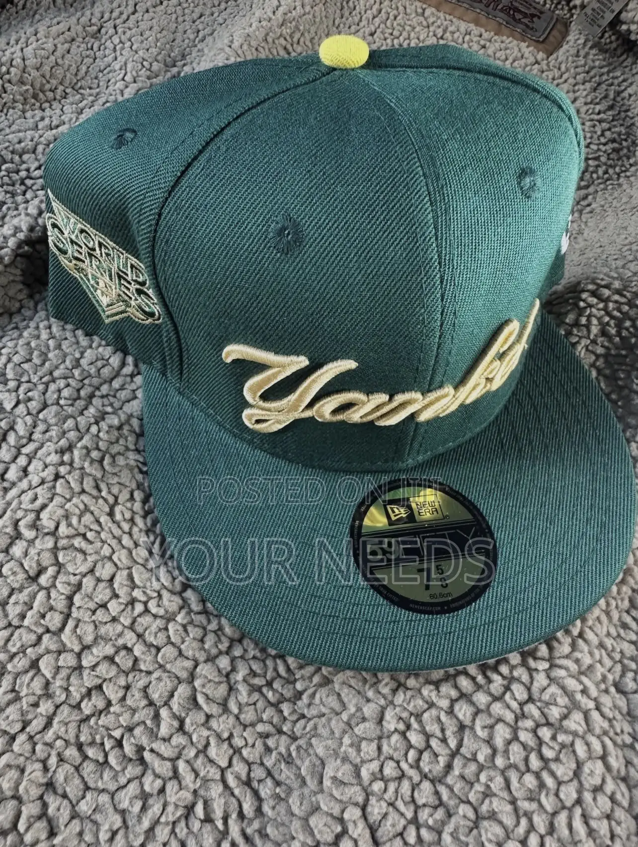 The Green New Era 59fifty New York Yankees Fitted Cap