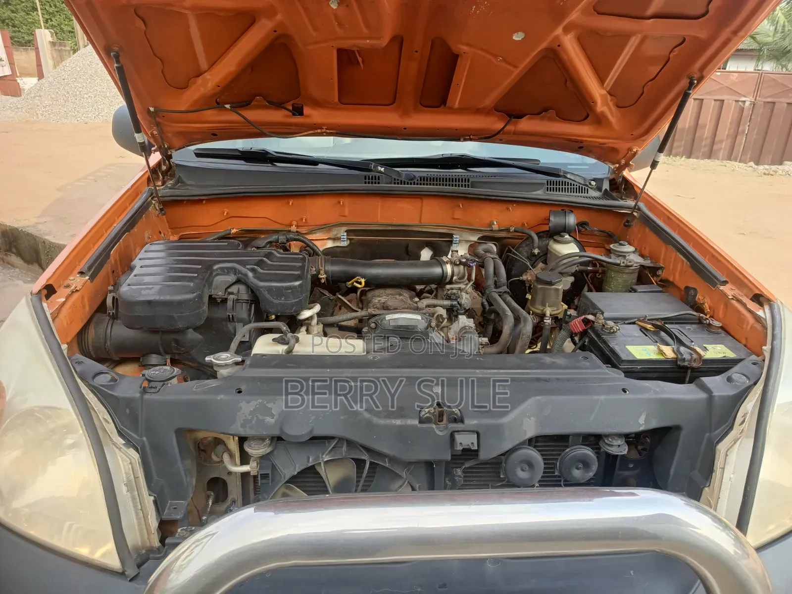Toyota Land Cruiser Prado 2009 Orange