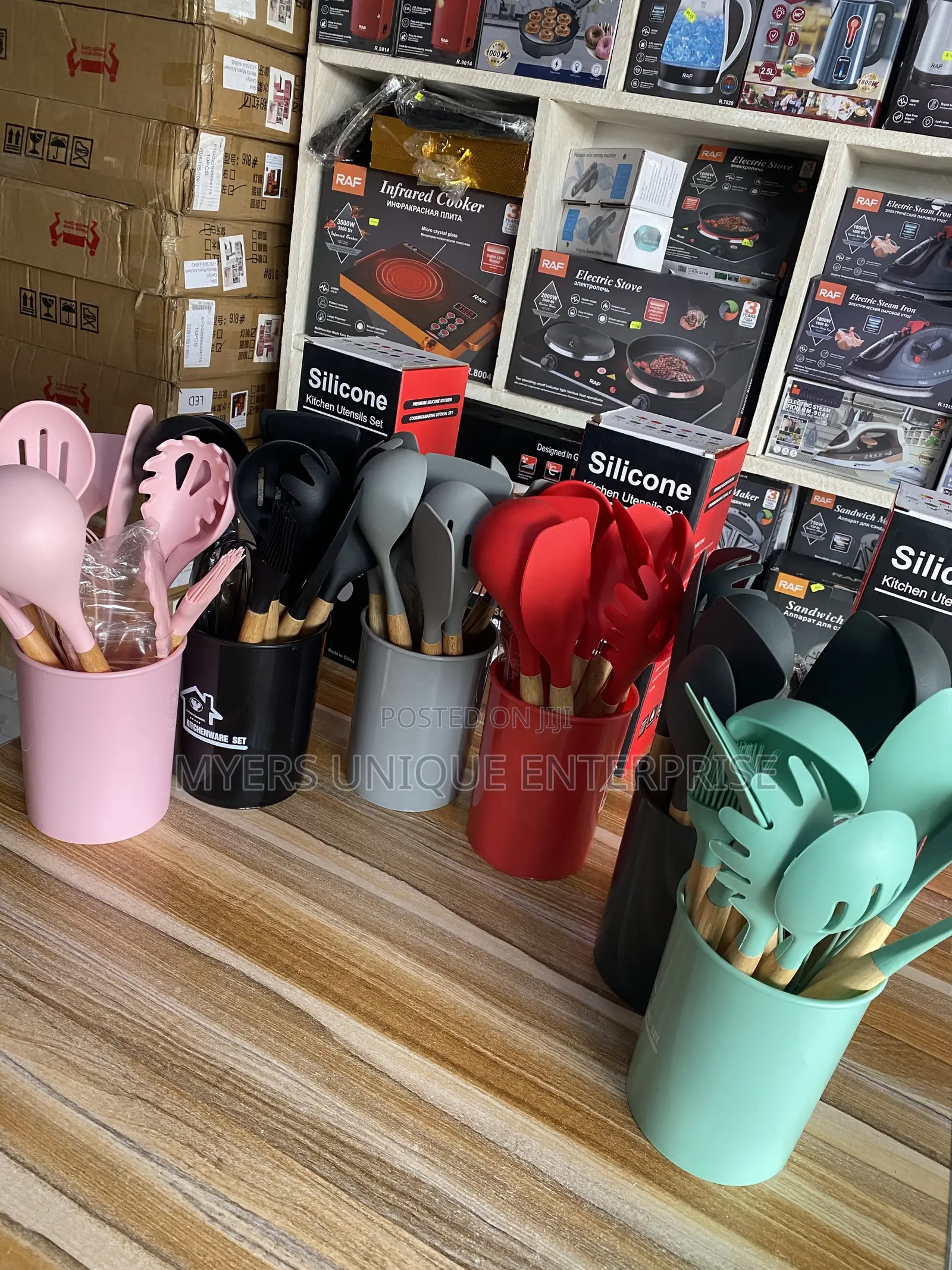 Premium Silicone Utensils Set Ladles for Non Stick Pots