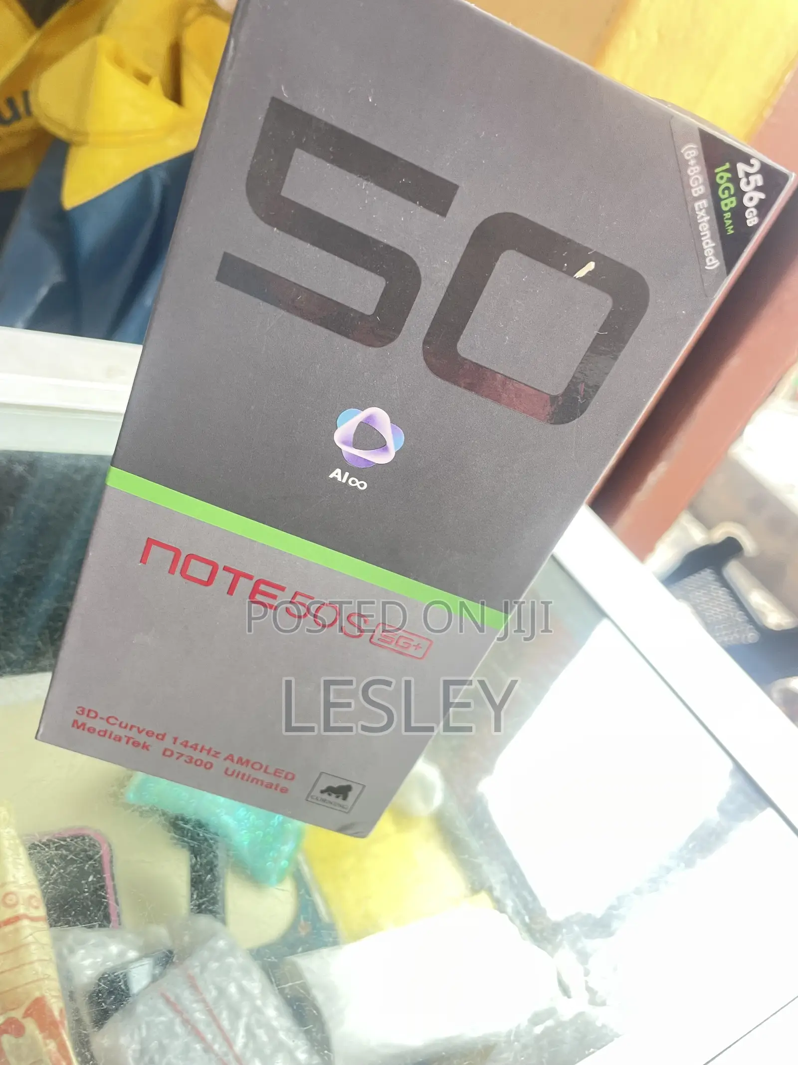 New Infinix Note 50s 256 GB Black