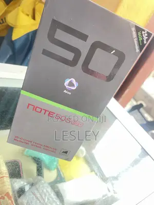 New Infinix Note 50s 256 GB Black