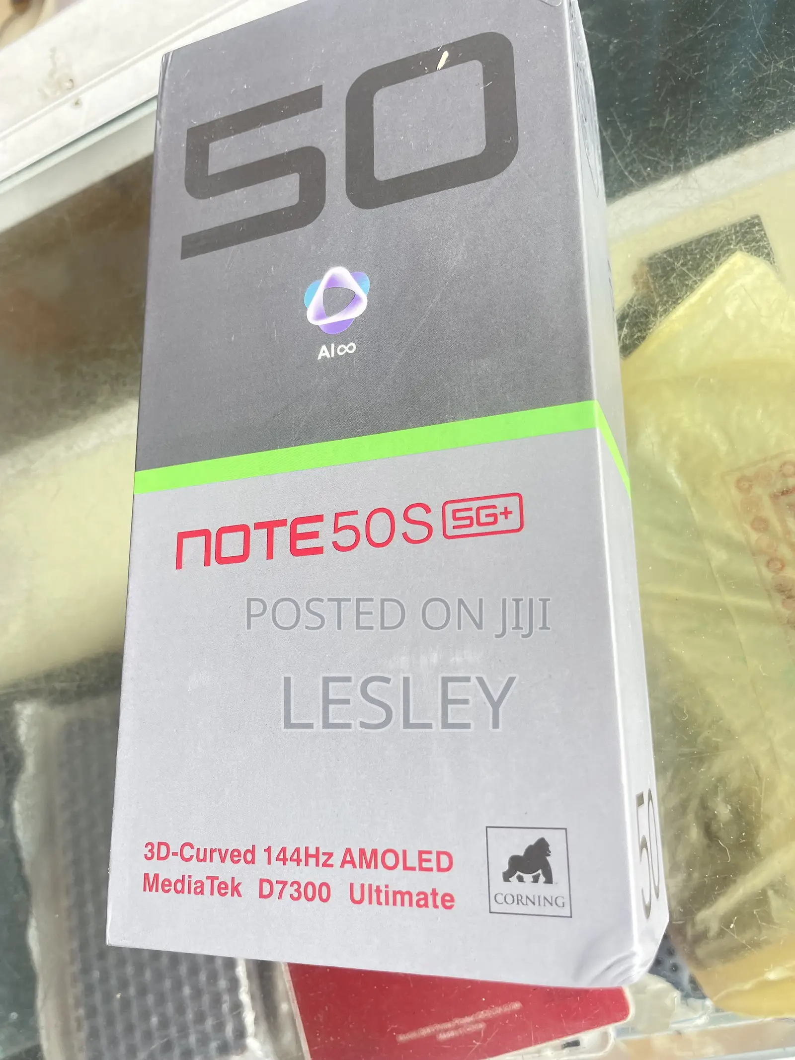 New Infinix Note 50s 256 GB Black