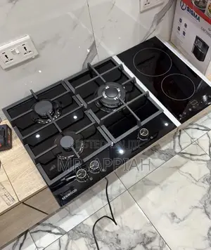 Get Unique Kenwood 3 + 2 Inbuilt Tempered Glass Hob