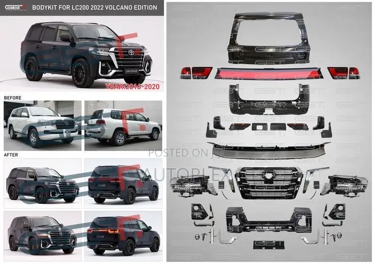 New Design Facelift Bodykit for Toyota Land Cruiser 2008-2015