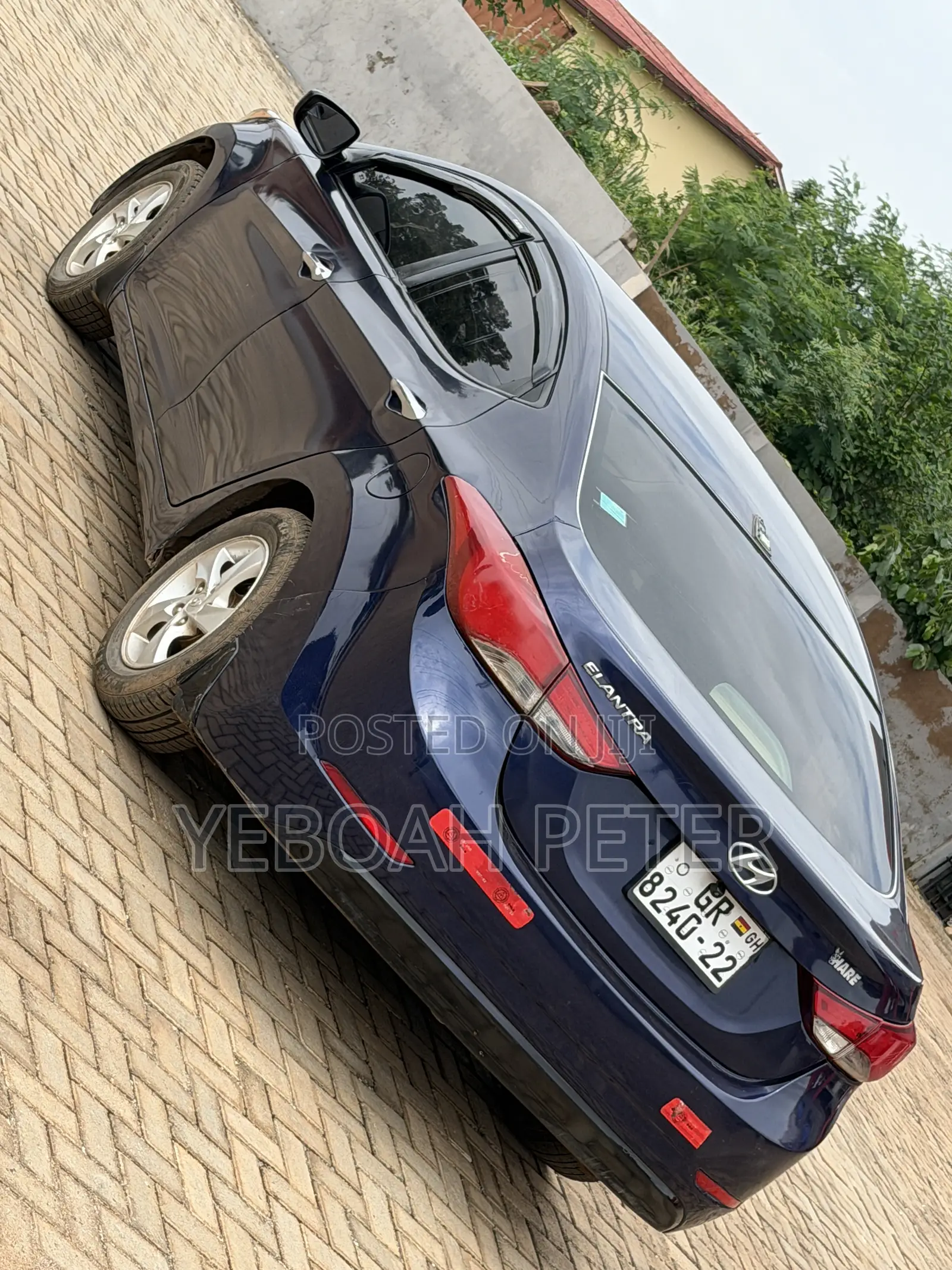 Hyundai Elantra 2014 Blue