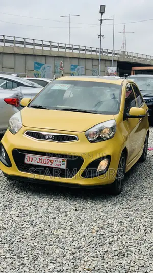 Kia Morning 2016 Yellow