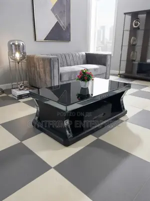 Black Glass Coffee Table