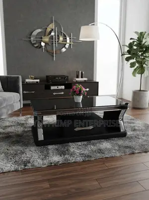 Black Glass Coffee Table