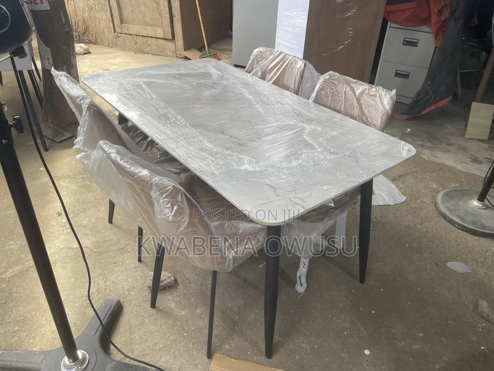 Dining Table With Four Chairs