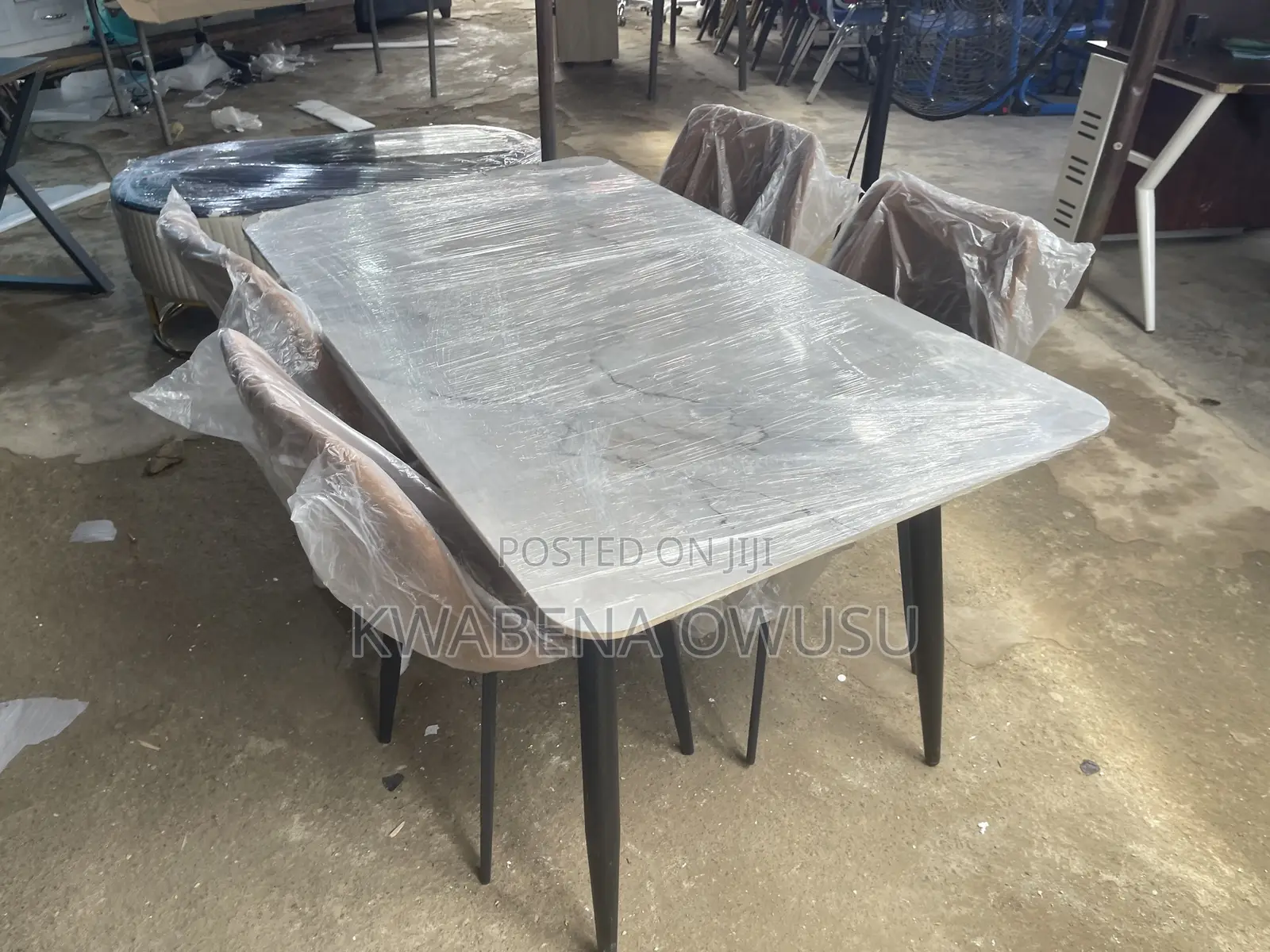 Dining Table With Four Chairs