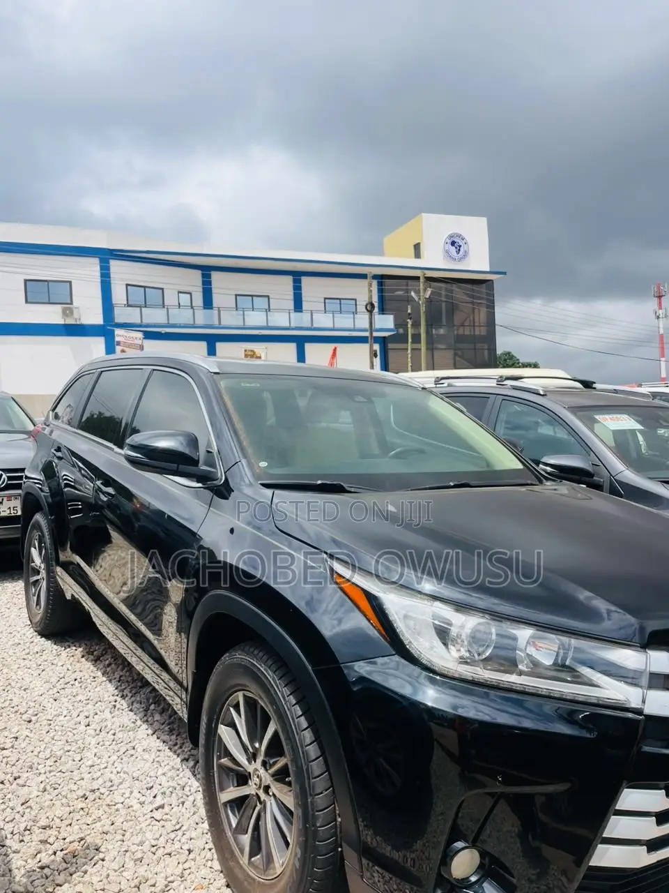 Toyota Highlander XLE 4x2 V6 (3.5L 6cyl 8A) 2018 Black