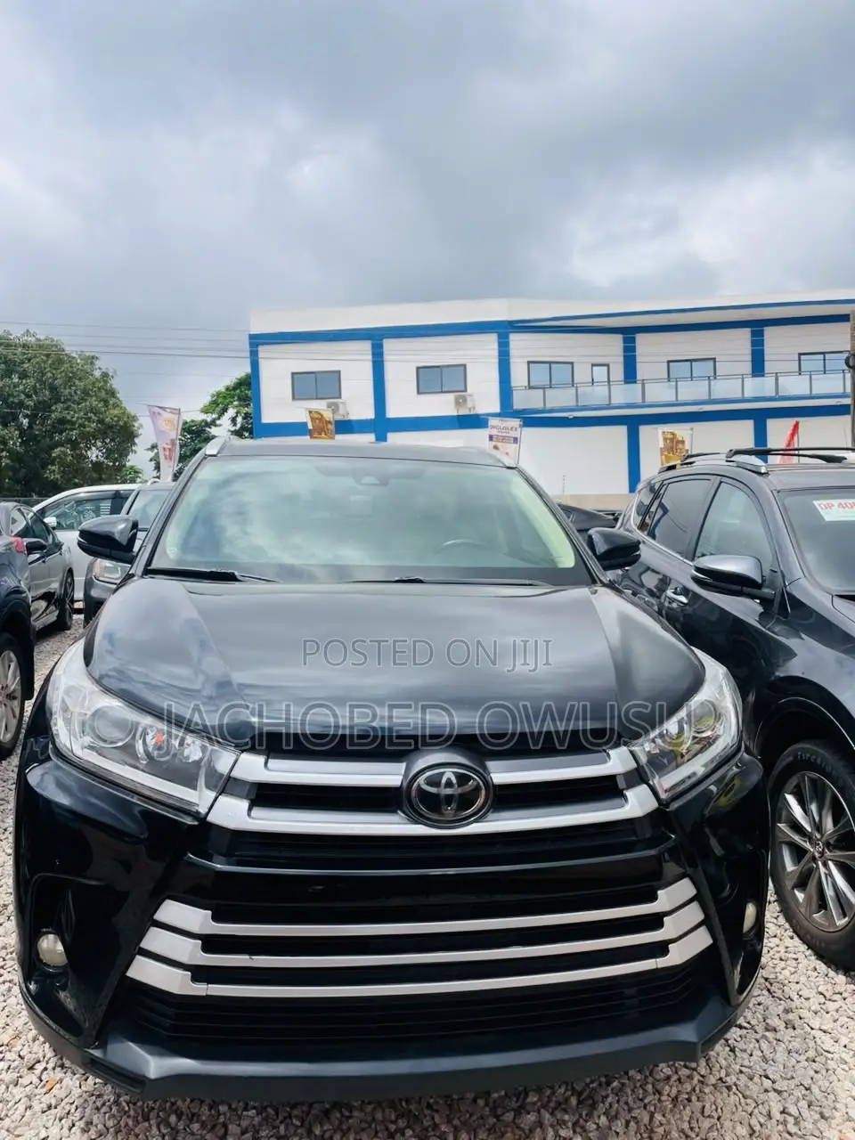 Toyota Highlander XLE 4x2 V6 (3.5L 6cyl 8A) 2018 Black