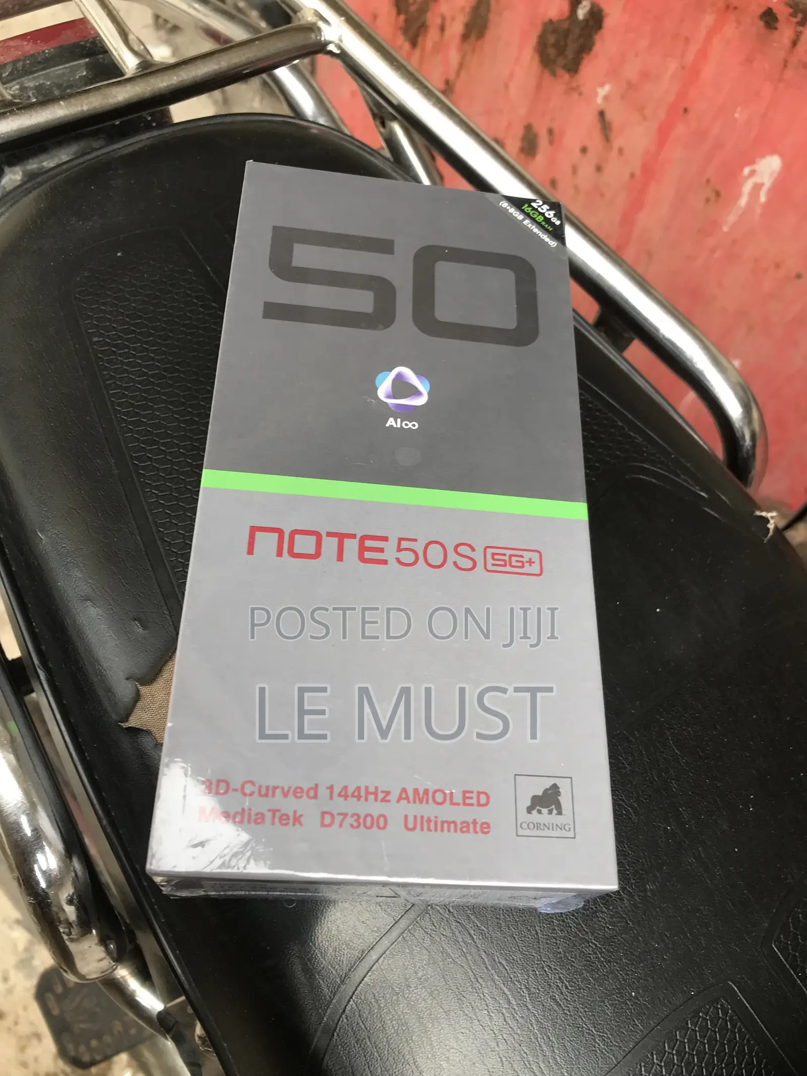 New Infinix Note 50s 256 GB Black