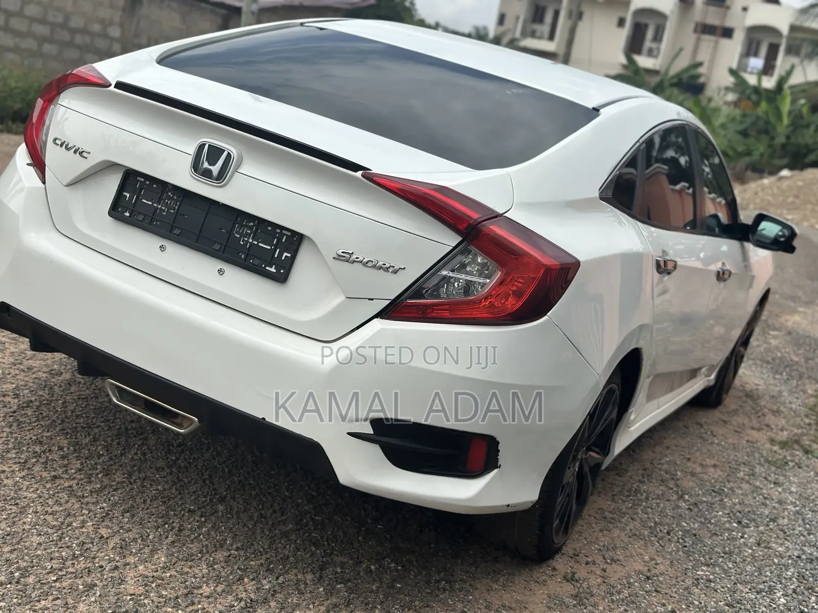 Honda Civic Sport Sedan 2020 White
