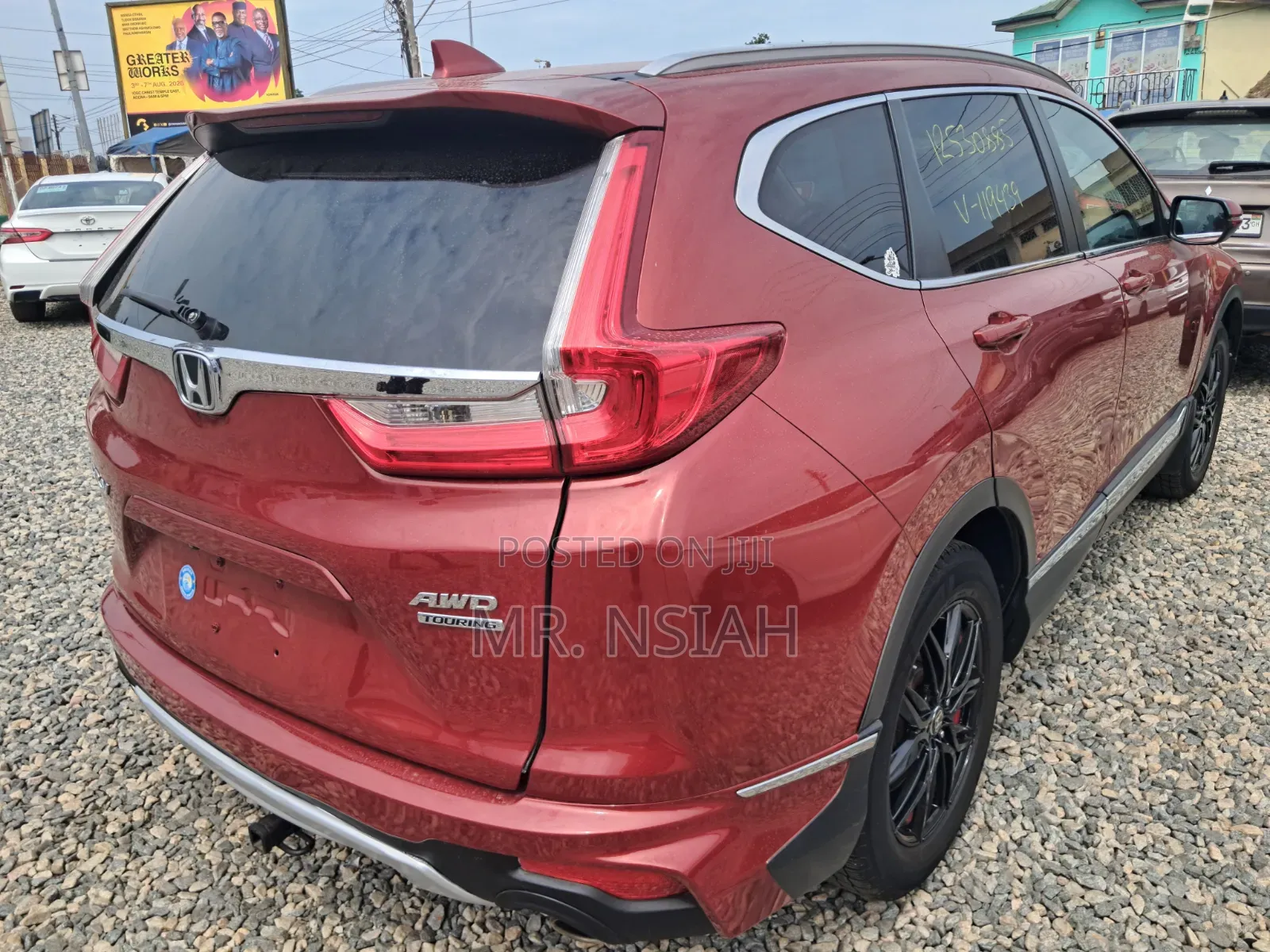 Honda CR-V 2017 Red