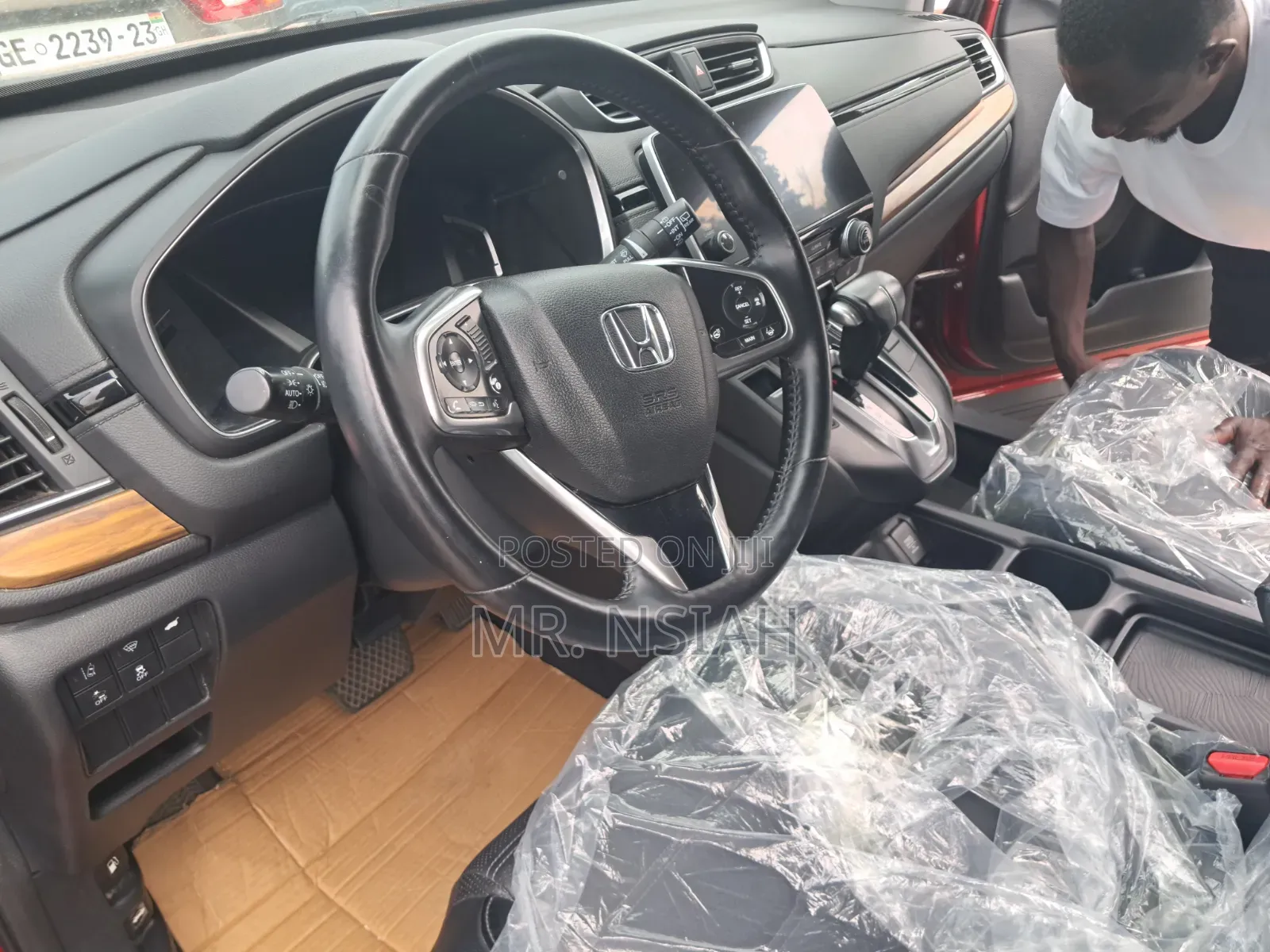 Honda CR-V 2017 Red