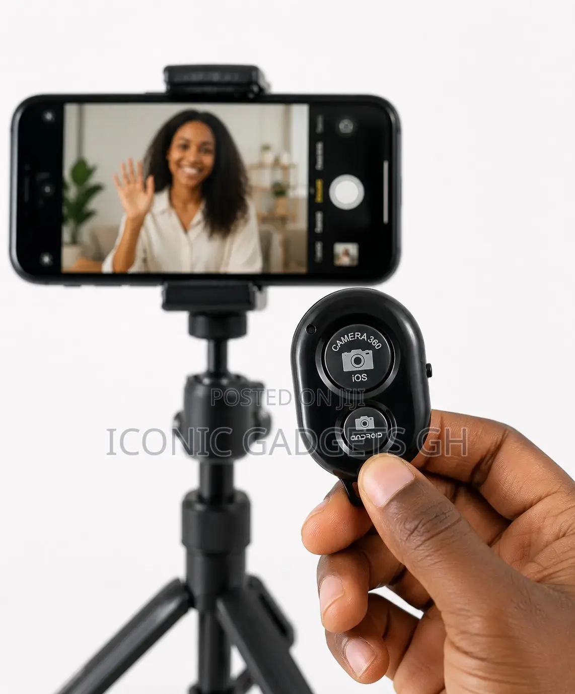 Bluetooth Remote Shutter – Ios Android Compatible