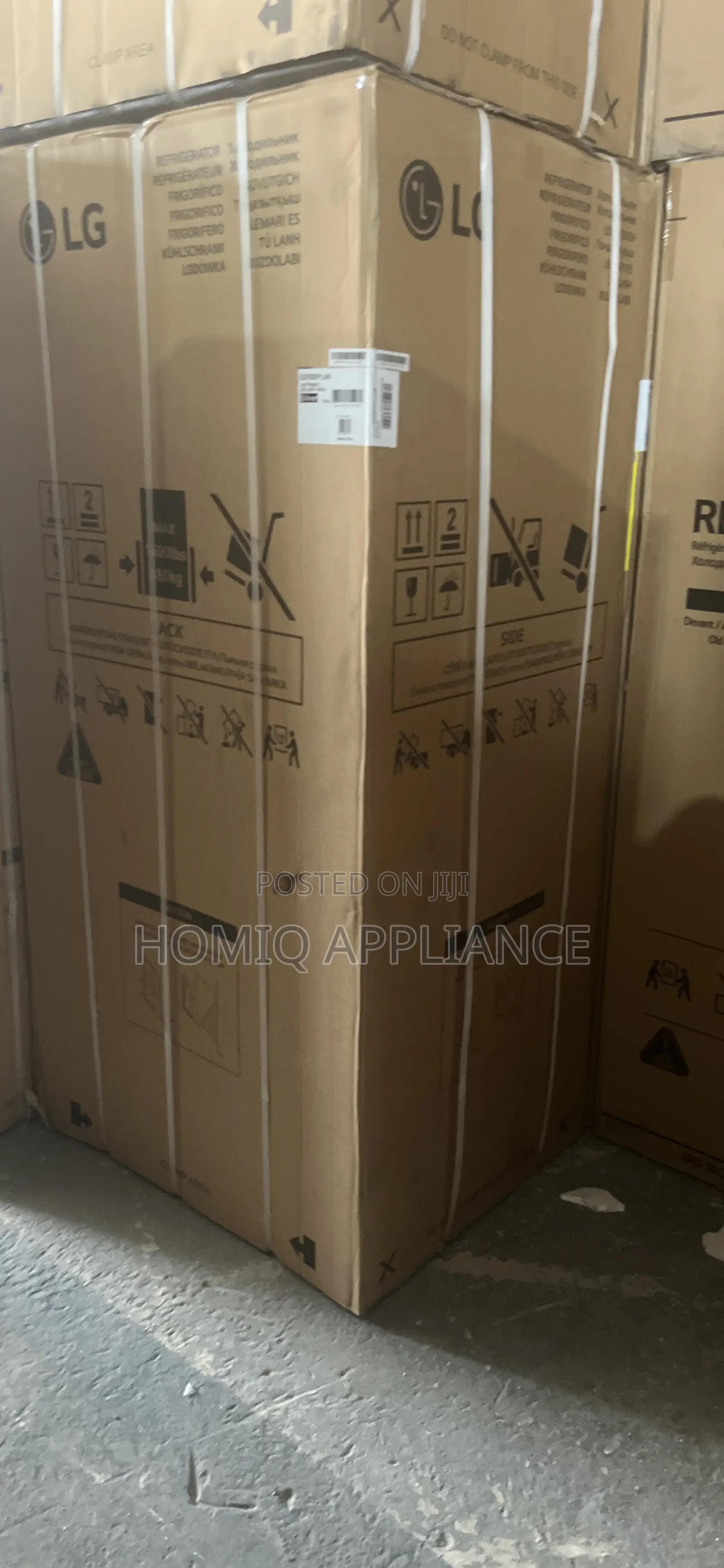 Lg Gc-L257klkw Side by Side Fridge, 641litrs – Linear Cooling