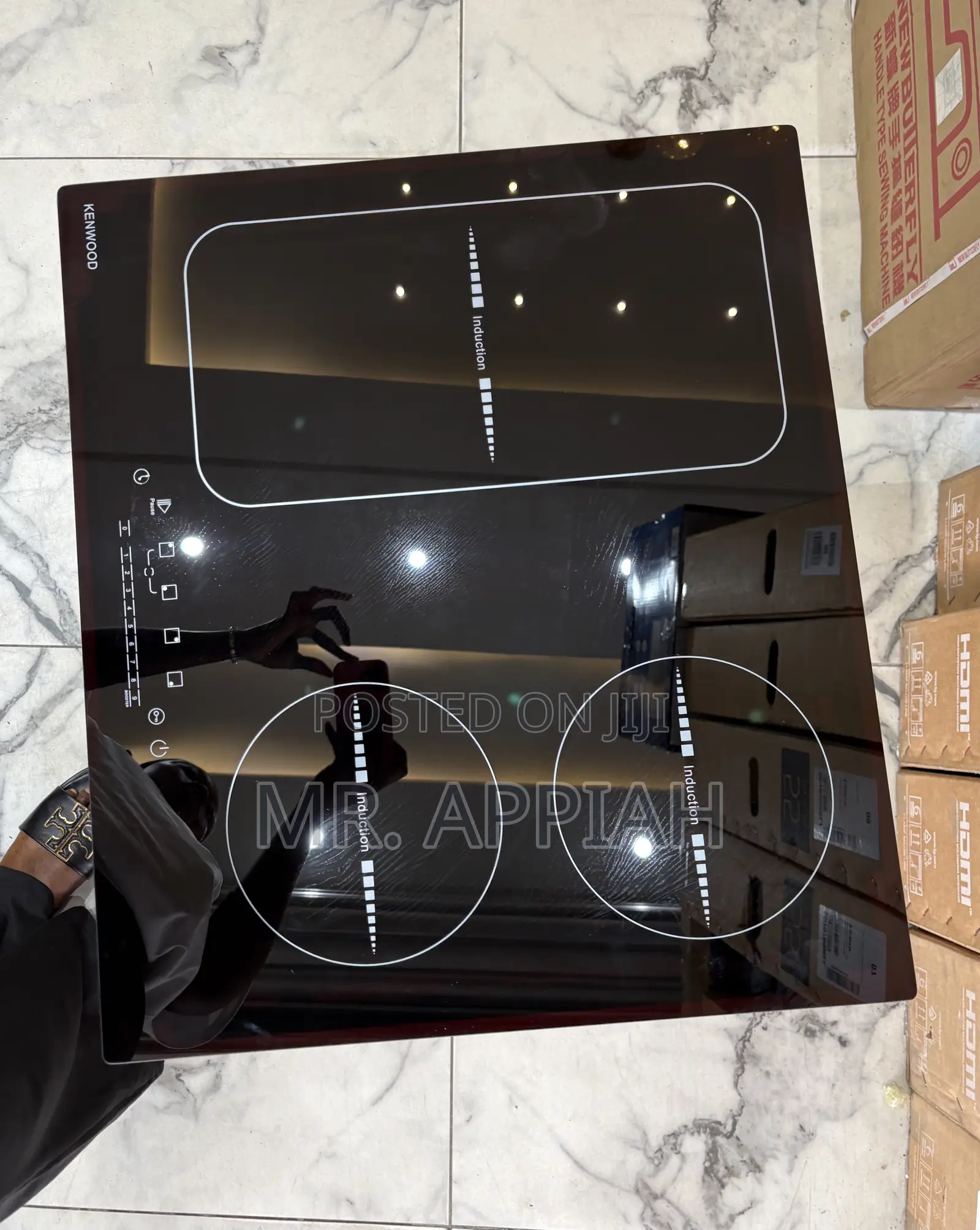 Shop Classic Kenwood 60cm Tempered Glass Hob(Black)