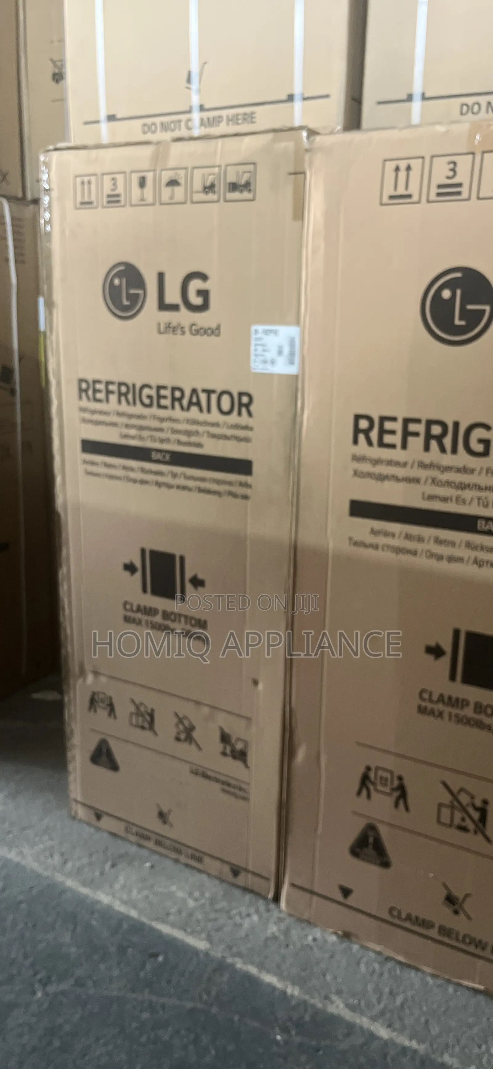New Lg Gl-C682hlcl (473l) Refrigerator With Dispenser
