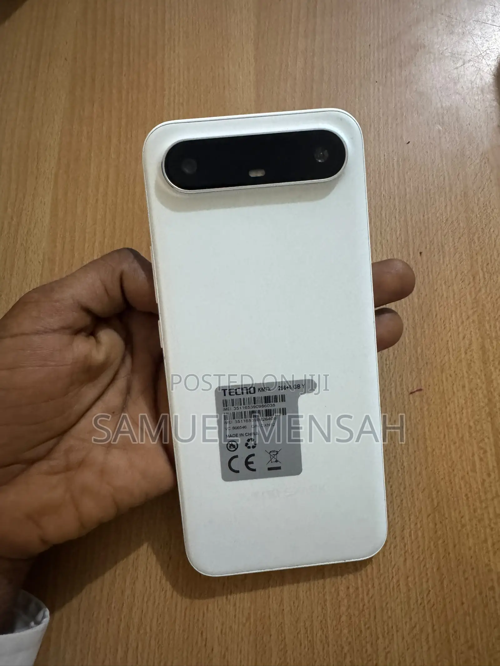 Tecno Spark Slim 256 GB White