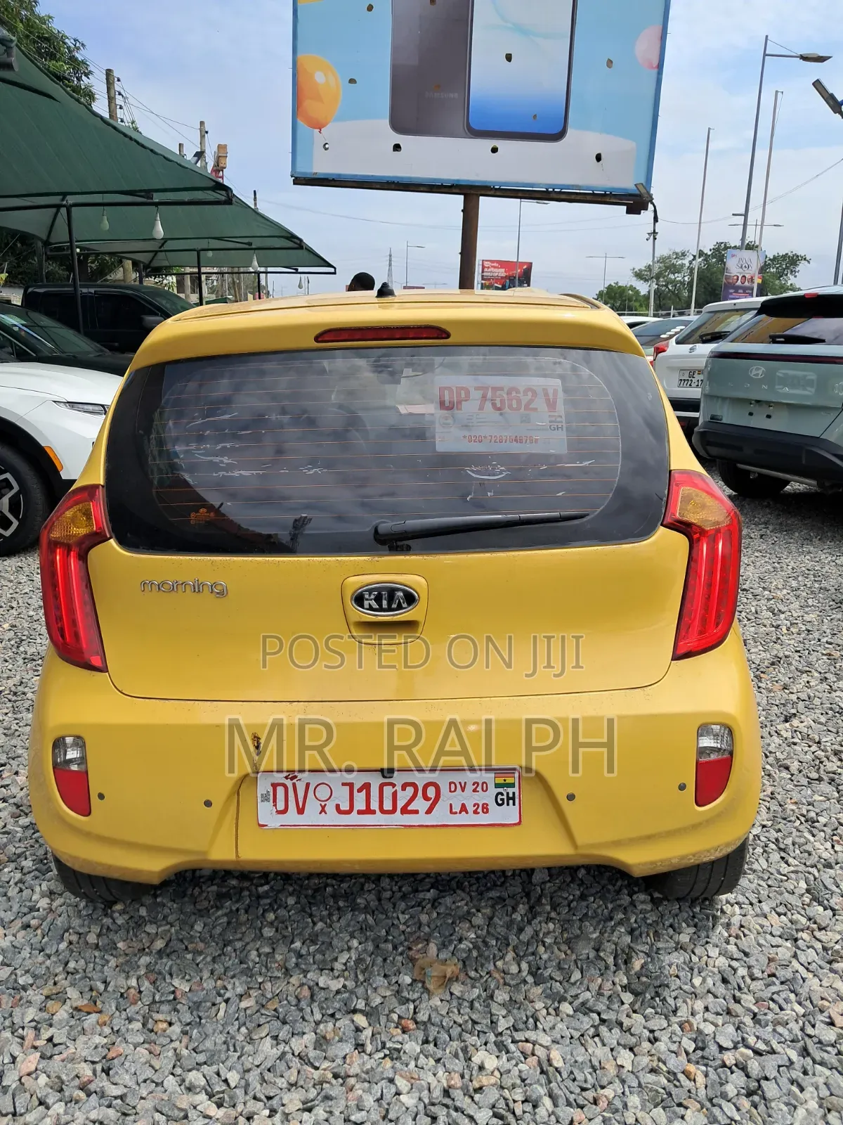 Kia Morning 2016 Yellow